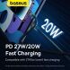 Кабель Baseus Unbreakable Series Type-C to Lightning (20W, 1m) P10355803111-0 - Cluster Black