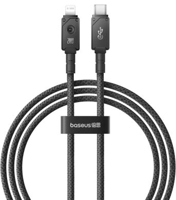 Кабель Baseus Unbreakable Series Type-C to Lightning (20W, 1m) P10355803111-0 - Cluster Black