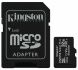 Карта памяти Kingston microSDHC 32GB Canvas Select Plus C10 UHS-I R100MB/s + адаптер - Black. Фото 1 из 4