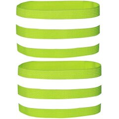 Комплект светоотражающих браслетов BENGGUO Reflective Straps - Green