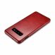 Шкіряний чохол ICARER Slim Flip для Samsung Galaxy S10 Plus (G975), Red