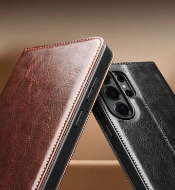 Шкіряний чохол QIALINO Classic Case для Samsung Galaxy S26 - Black