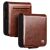 Кожаный чехол QIALINO Classic Case (FF) для Samsung Galaxy Flip 7 - Brown