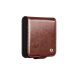 Кожаный чехол QIALINO Classic Case (FF) для Samsung Galaxy Flip 7 - Brown. Фото 2 из 10
