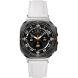 Шкіряний ремінець Deexe Genuine Leather для Samsung Galaxy Watch Ultra (47mm) / Ultra (2025) - White