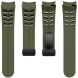 Ремешок Deexe Aurora Strap для Samsung Galaxy Watch 4 / 4 Classic / 5 / 5 Pro / 6 / 6 Classic / 7 / FE - Army Green. Фото 5 из 8