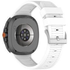 Ремешок Deexe Durable Strap для Samsung Galaxy Watch 8 (40/44mm) / 8 Classic - White