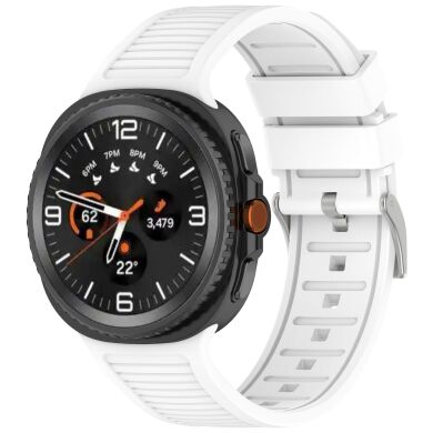 Ремешок Deexe Durable Strap для Samsung Galaxy Watch 8 (40/44mm) / 8 Classic - White