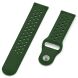 Ремешок Deexe Holes Strap для Samsung Galaxy Gear S3 - Green. Фото 4 из 4