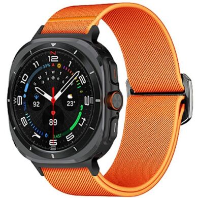 Ремешок Deexe Orbit Flex для Samsung Galaxy Watch Ultra (47mm) - Orange