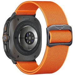 Ремешок Deexe Orbit Flex для Samsung Galaxy Watch Ultra (47mm) - Orange