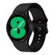 Ремешок Deexe Soft Silicone для Samsung Galaxy Watch 4 Classic (46mm) / Watch 4 Classic (42mm) / Watch 4 (40mm) / Watch 4 (44mm) - Black. Фото 1 из 9