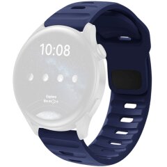 Ремешок Deexe Sport Band для часов с шириной крепления 22 мм - Navy Blue