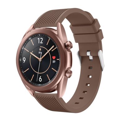 Ремешок UniCase Soft Line для Samsung Galaxy Watch 3 (41mm) - Coffee