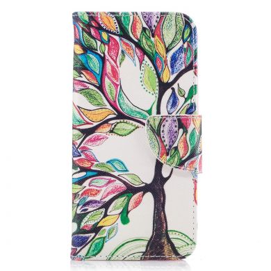Чехол-книжка UniCase Color Wallet для Samsung Galaxy J3 2017 (J330) - Colorful Tree