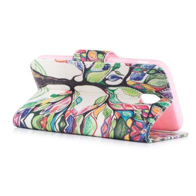 Чохол-книжка UniCase Color Wallet для Samsung Galaxy J3 2017 (J330), Colorful Tree