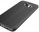 Захисний чохол Deexe Leather Cover для Samsung Galaxy S7 edge (G935) - Black