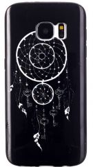 Силиконовая накладка Deexe Black Style для Samsung Galaxy S7 (G930) - Dream Catcher