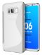 Силиконовый (TPU) чехол Deexe S Line для Samsung Galaxy S8 Plus (G955) - Transparent. Фото 1 из 3