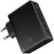 Мережевий зарядний пристрій Hoco N85 GaN 100W (3Type-C + USB) - Black