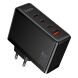 Мережевий зарядний пристрій Hoco N85 GaN 100W (3Type-C + USB) - Black