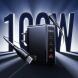 Мережевий зарядний пристрій Hoco N85 GaN 100W (3Type-C + USB) - Black