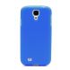 Силиконовая накладка Deexe Frosted Case для Samsung Galaxy S4 (i9500) - Blue. Фото 3 из 8