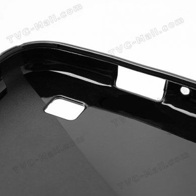 Силиконовая накладка Deexe S Line для Samsung Galaxy S4 (i9500) - Black