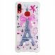 Силиконовая (TPU) накладка Deexe Fashion Glitter для Samsung Galaxy A10s (A107) - Eiffel Tower with Bowknot. Фото 2 из 7