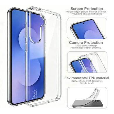 Силіконовий чохол IMAK UX-10 Series для Samsung Galaxy S26 FE - Transparent
