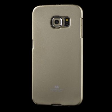 Силиконовый чехол MERCURY Jelly Case для Samsung Galaxy S6 edge (G925) - Gold