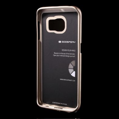 Силіконовий чохол MERCURY Jelly Case для Samsung Galaxy S6 edge (G925) - Gold