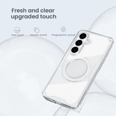 Силіконовий чохол NILLKIN Nature TPU Pro Magnetic для Samsung Galaxy S26 - Transparent
