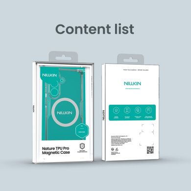 Силіконовий чохол NILLKIN Nature TPU Pro Magnetic для Samsung Galaxy S26 - Transparent