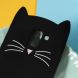 Силиконовый (TPU) чехол Deexe Cat 3D Series для Samsung Galaxy J6 2018 (J600) - Black. Фото 2 из 4