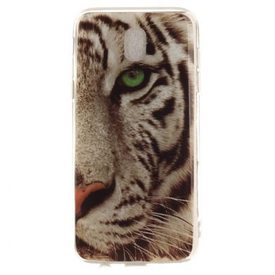 Силиконовый (TPU) чехол Deexe Life Style для Samsung Galaxy J5 2017 (J530) - Tiger Pattern