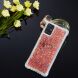 Силіконовий (TPU) чохол Deexe Liquid Glitter для Samsung Galaxy A51 (А515) - Red