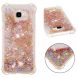 Силіконовий (TPU) чохол Deexe Liquid Glitter для Samsung Galaxy J4+ (J415), Gold