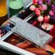 Силиконовый (TPU) чехол Deexe Liquid Glitter для Samsung Galaxy Note 10 Lite (N770) - Silver. Фото 5 из 7