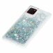 Силиконовый (TPU) чехол Deexe Liquid Glitter для Samsung Galaxy Note 10 Lite (N770) - Silver. Фото 4 из 7