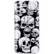 Силиконовый (TPU) чехол Deexe LumiCase для Samsung Galaxy A13 5G (A136) / A04s (A047) - Skull. Фото 1 из 5