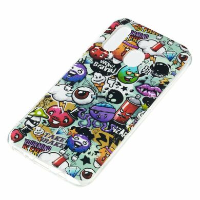 Силіконовий (TPU) чохол Deexe LumiCase для Samsung Galaxy A40 (А405) - Wow Brains