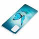 Силиконовый (TPU) чехол Deexe LumiCase для Samsung Galaxy A71 (A715) - Blue Butterfly. Фото 4 из 7