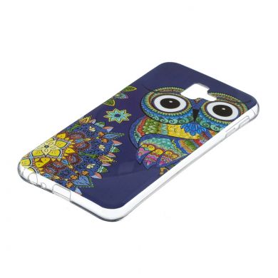Силіконовий (TPU) чохол Deexe LumiCase для Samsung Galaxy J6+ (J610) - Owl Luminous TPU