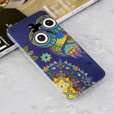 Силіконовий (TPU) чохол Deexe LumiCase для Samsung Galaxy J6+ (J610) - Owl Luminous TPU