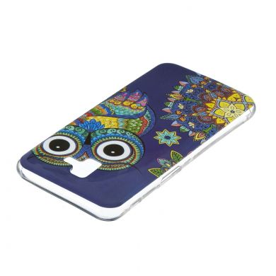 Силіконовий (TPU) чохол Deexe LumiCase для Samsung Galaxy J6+ (J610) - Owl Luminous TPU