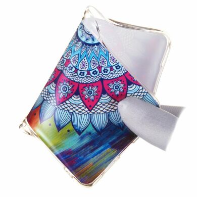 Силіконовий (TPU) чохол Deexe LumiCase для Samsung Galaxy M20 (M205) - Flower Pattern