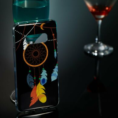 Силіконовий (TPU) чохол Deexe LumiCase для Samsung Galaxy S10e (G970) - Feather Dream Catcher