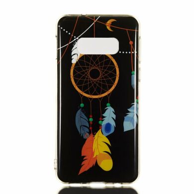 Силіконовий (TPU) чохол Deexe LumiCase для Samsung Galaxy S10e (G970) - Feather Dream Catcher