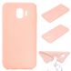 Силиконовый (TPU) чехол Deexe Matte Case для Samsung Galaxy J4 2018 (J400) - Pink. Фото 1 из 7